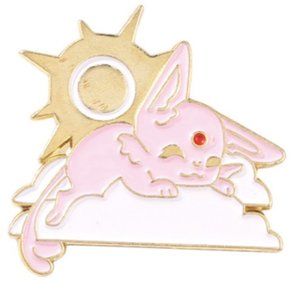 Enamel Pokemon Espeon Pin